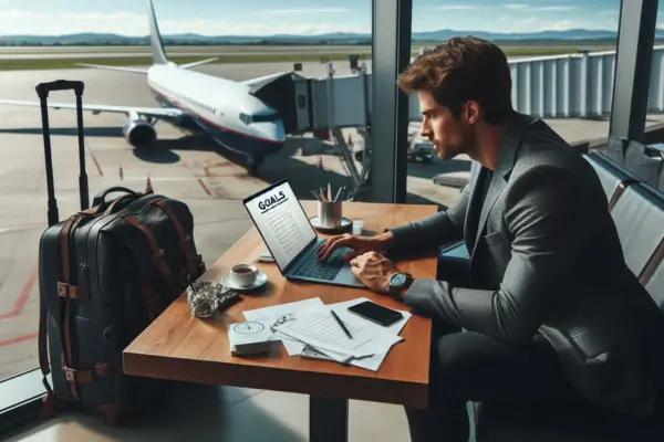 Definição de Metas Realistas para Organizar o Trabalho Nômade com Viagens Frequentes